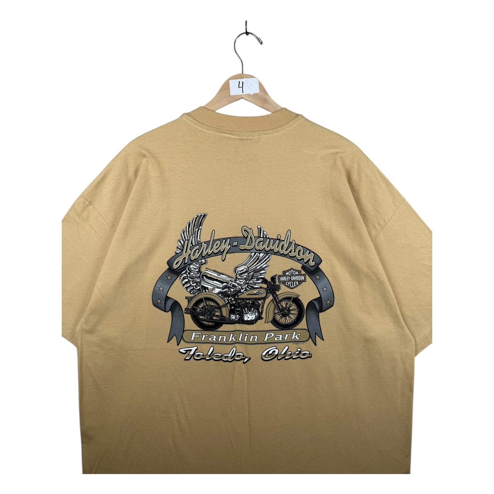 Vintage Harley Davidson Franklin Park Toledo Ohio T-Shirt