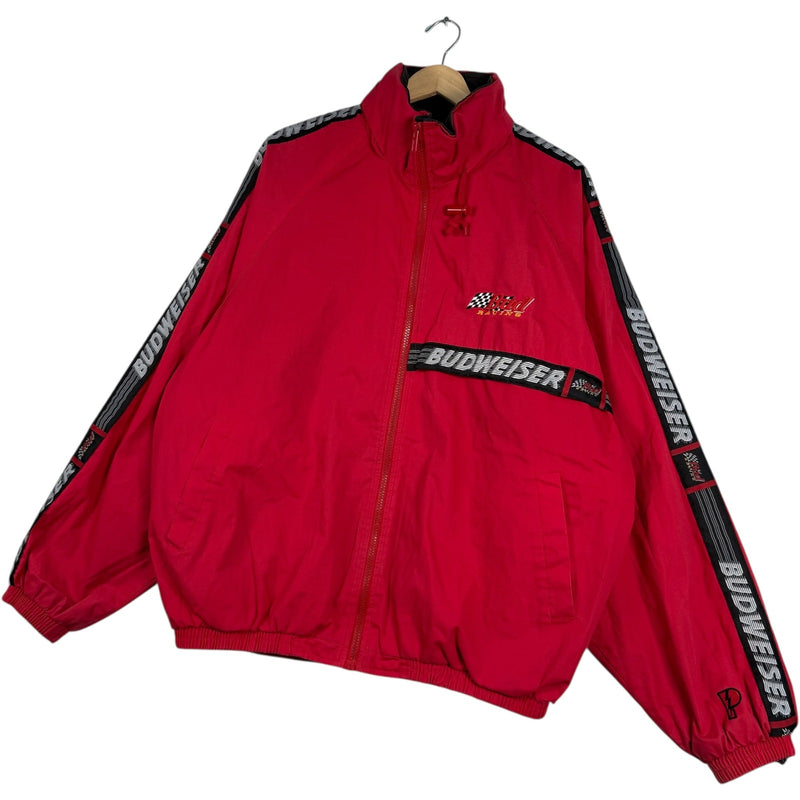 Vintage Pro Player Budweiser Bud Racing Windbreaker