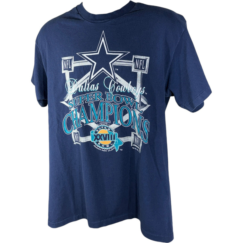 Vintage Dallas Cowboys Super Bowl 27 Champions NFL Tee 1994