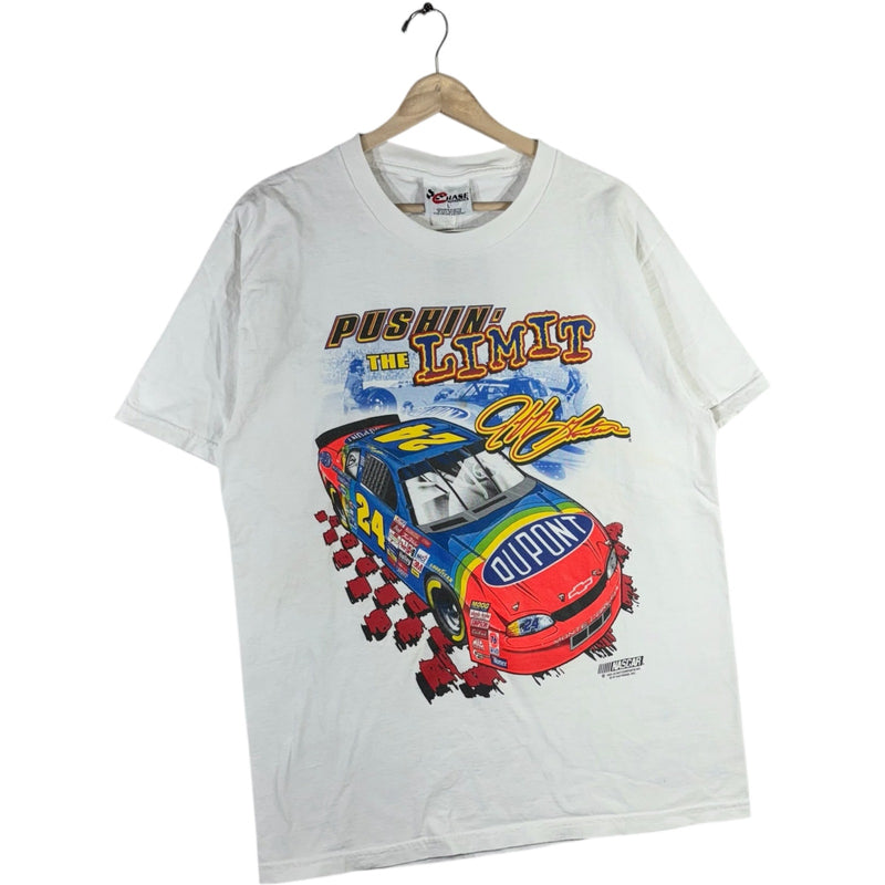Vintage NASCAR Jeff Gordon Dupont "Pushin' The Limit" Tee