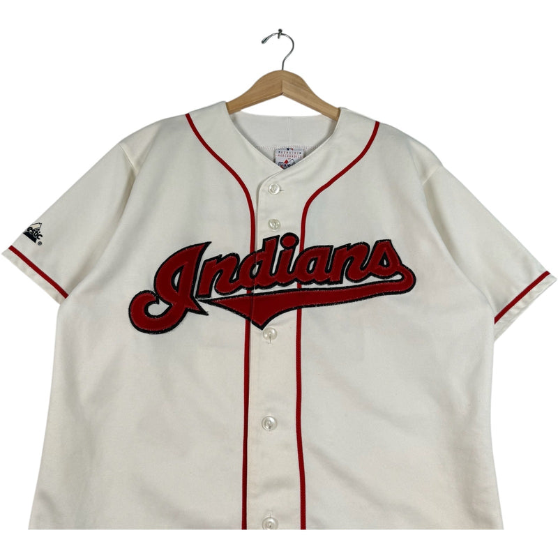 Vintage Majestic Cleveland Indians S. Alomar Jr. #15 MLB Jersey