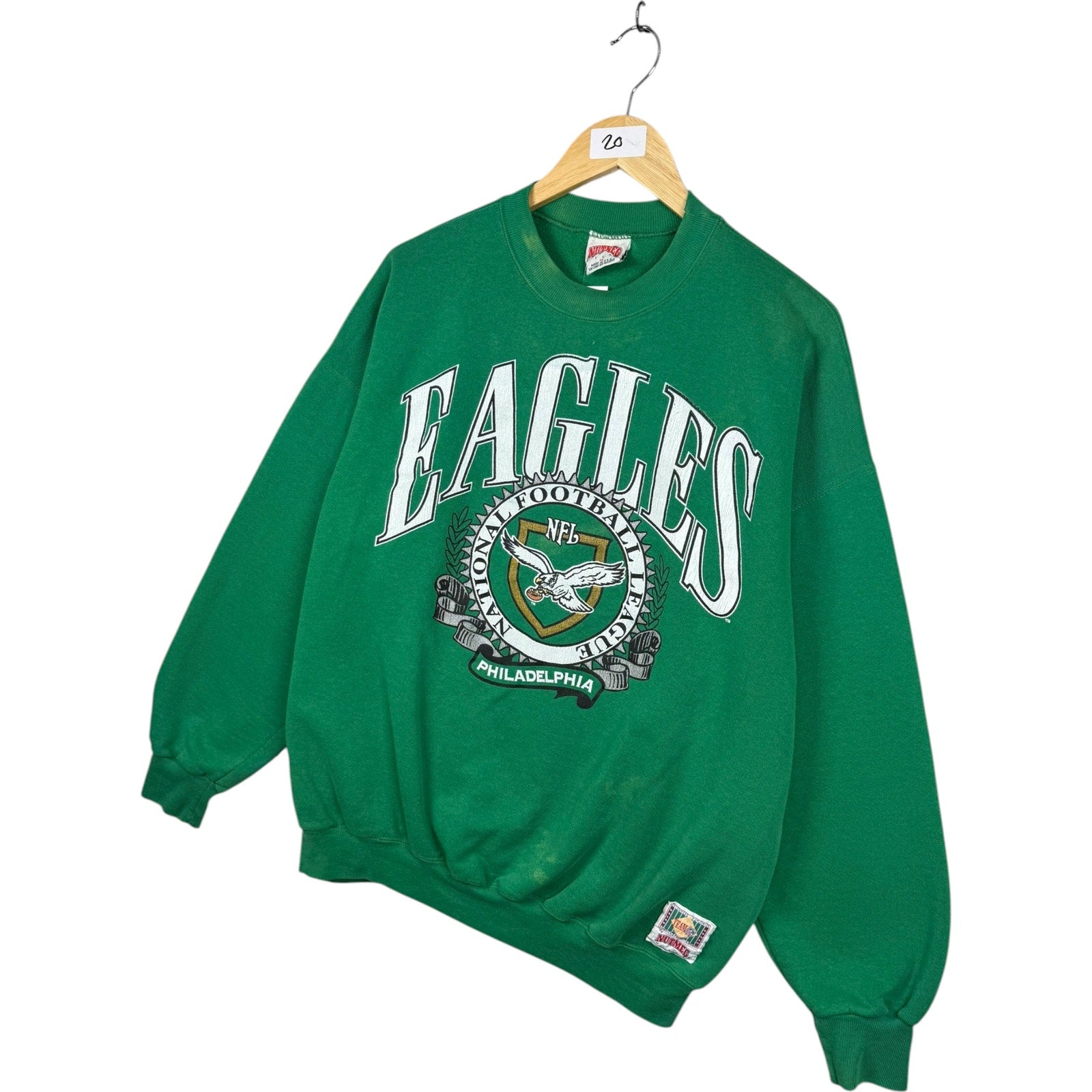 Vintage Philadelphia Eagles #72 NFL Crewneck