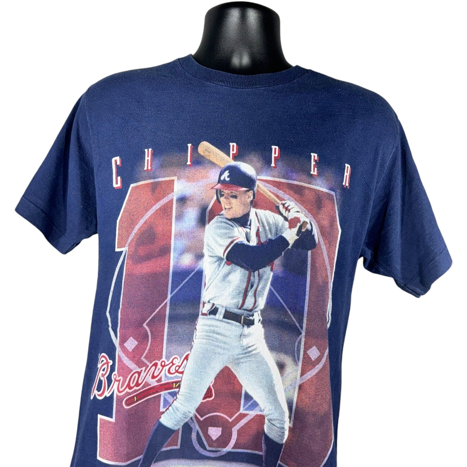 Vintage Atlanta Braves Chipper Jones Tee 1999