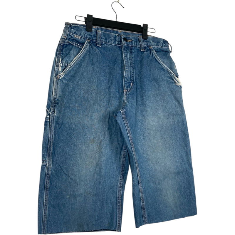 Vintage Carhartt Denim Carpenter Cut Off Shorts 32