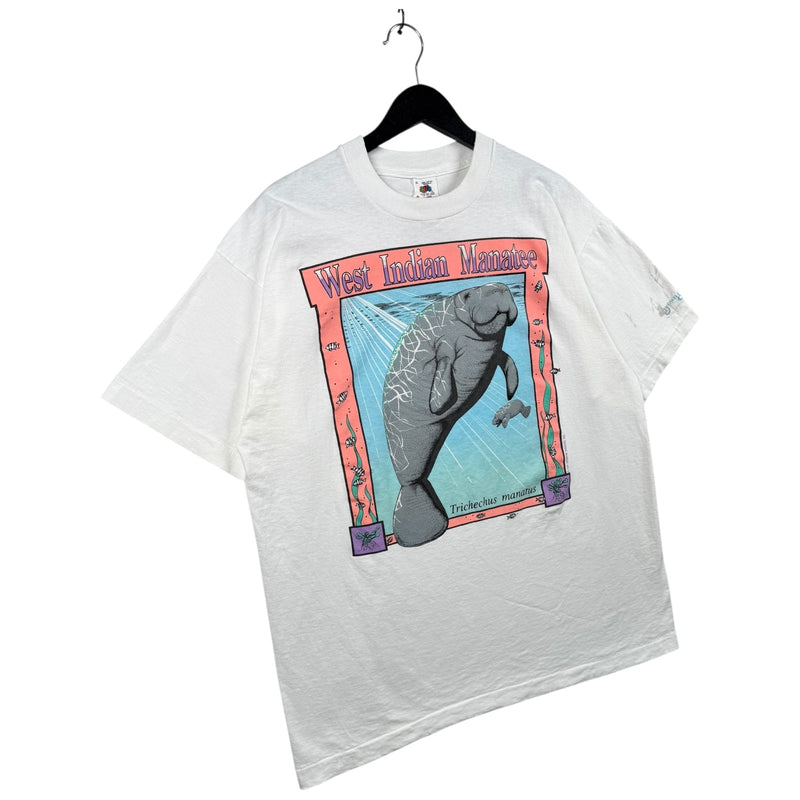 Vintage West Indian Manatee Graphic T-Shirt