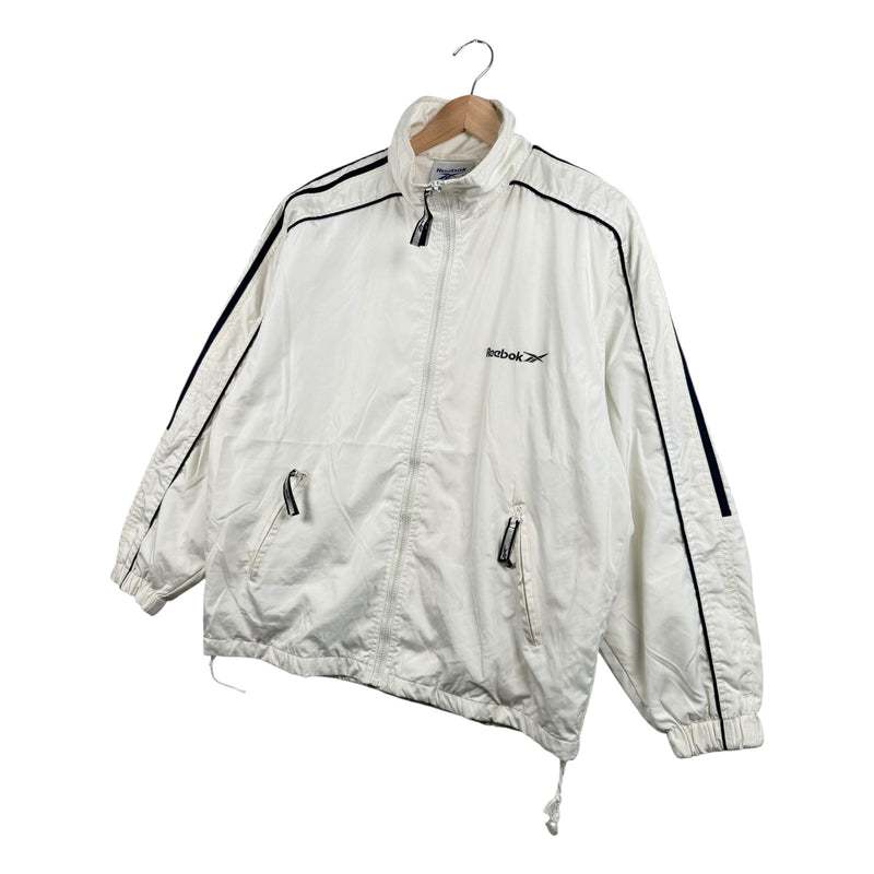 Vintage Reebok Chest Logo Retro Full Zip Track Jacket