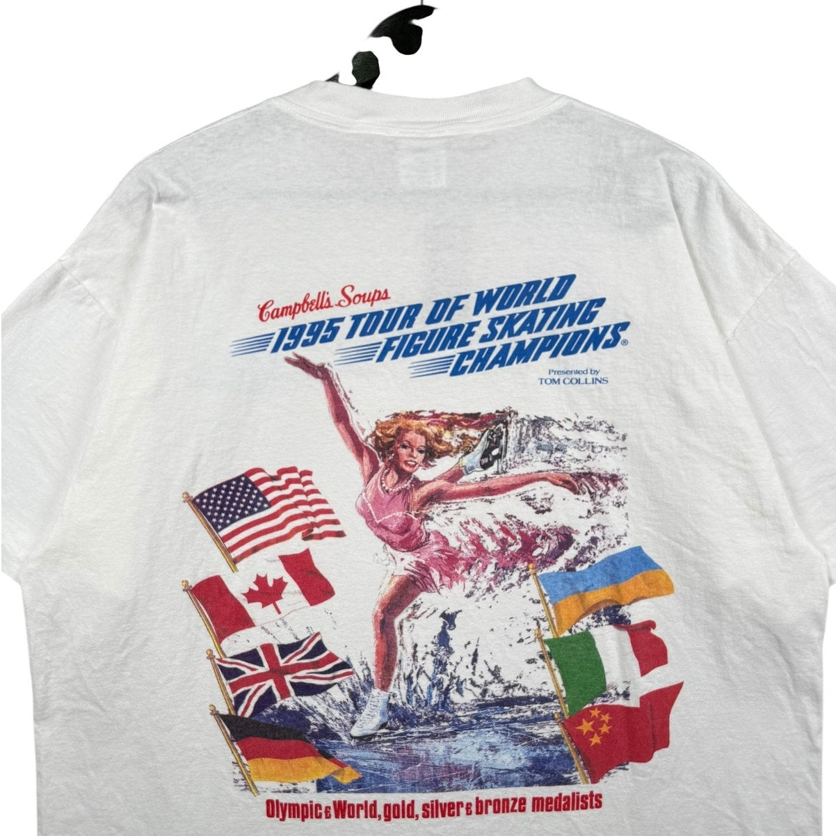 Vintage World Figure Skating Graphic T-Shirt