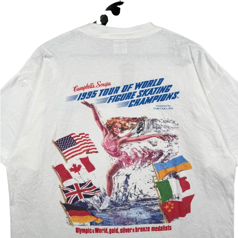 Vintage World Figure Skating Graphic T-Shirt