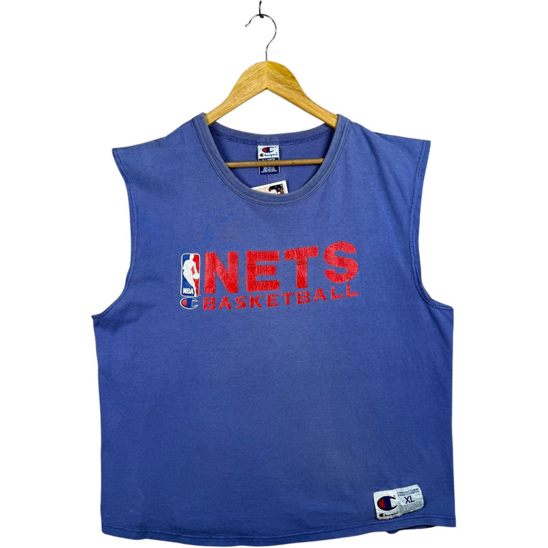 Vintage Champion Nets Basketball NBA Tank Top