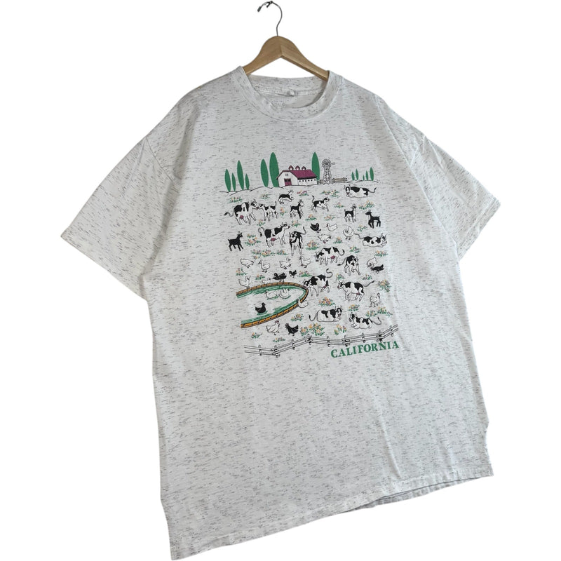 Vintage California Cow Farm Souvenir Tee