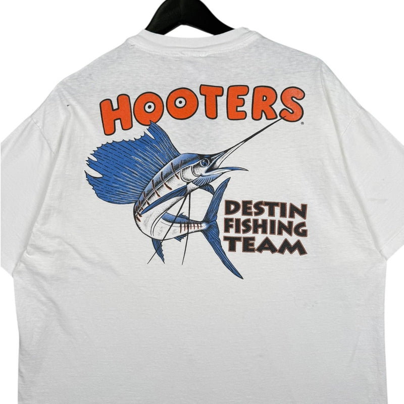 Vintage Hooters Destin Fishing Team T-Shirt