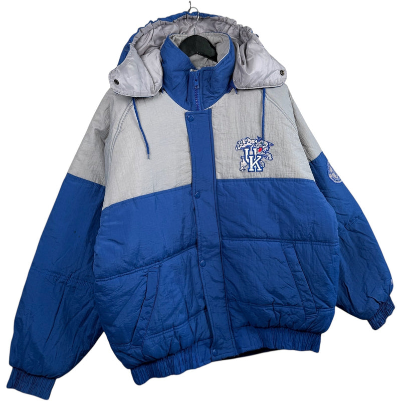 Vintage University Of Kentucky Wildcats Puffer Jacket