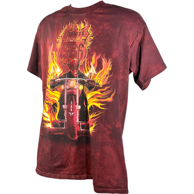 Vintage Devil Biker Flame Tee