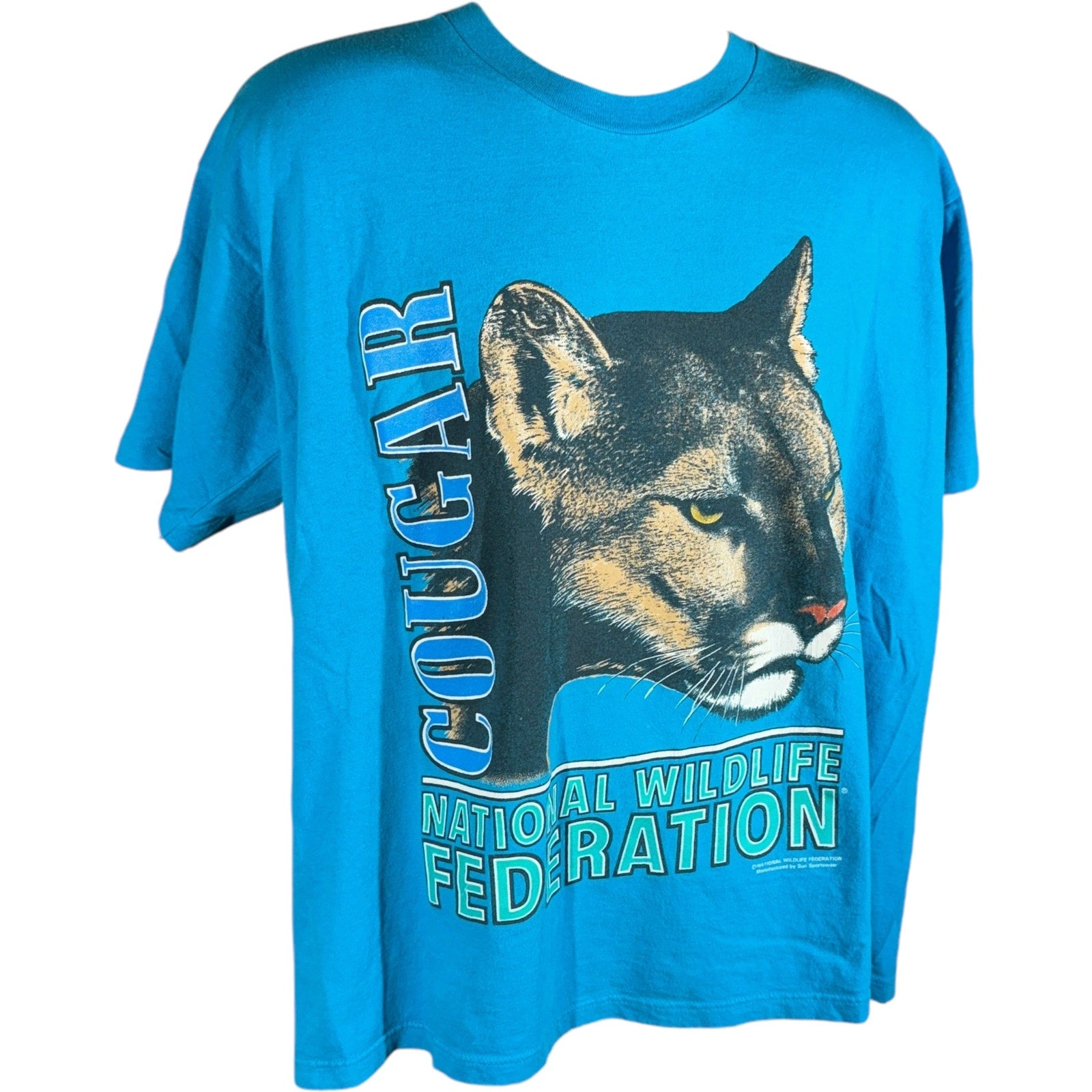 Vintage National Wildlife Federation Cougar Tee