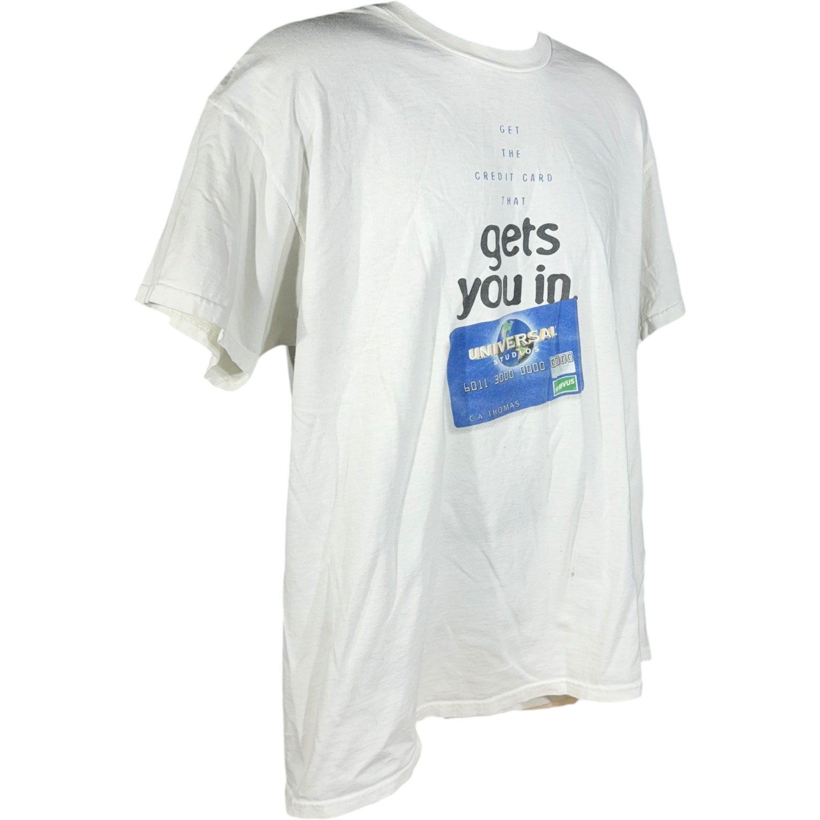 Vintage Universal Studios Credit Card Promo Tee