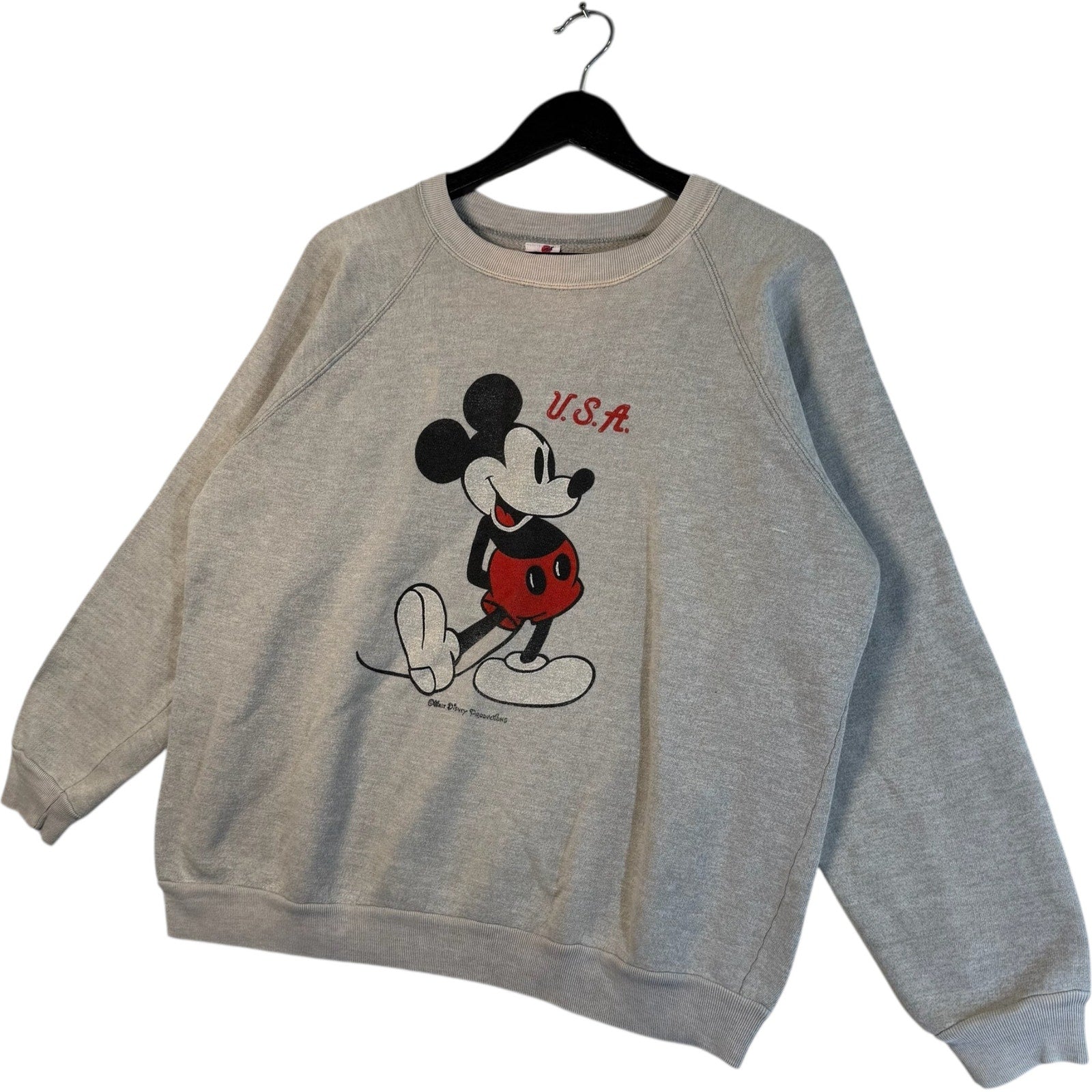 Vintage Disney Mickey Mouse USA Crewneck