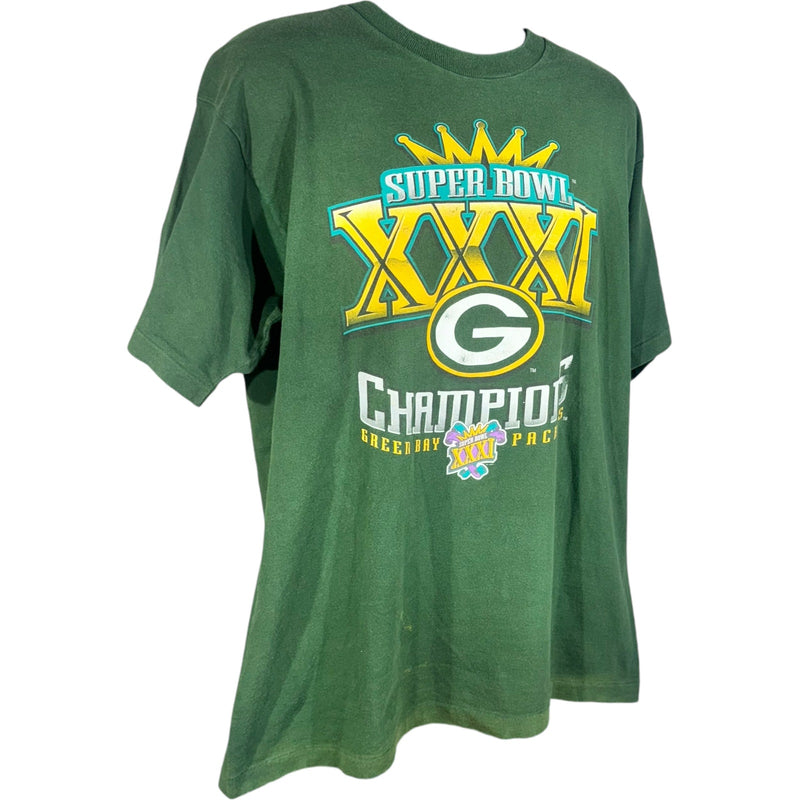 Vintage Green Bay Packers Super Bowl XXXI Champions Tee