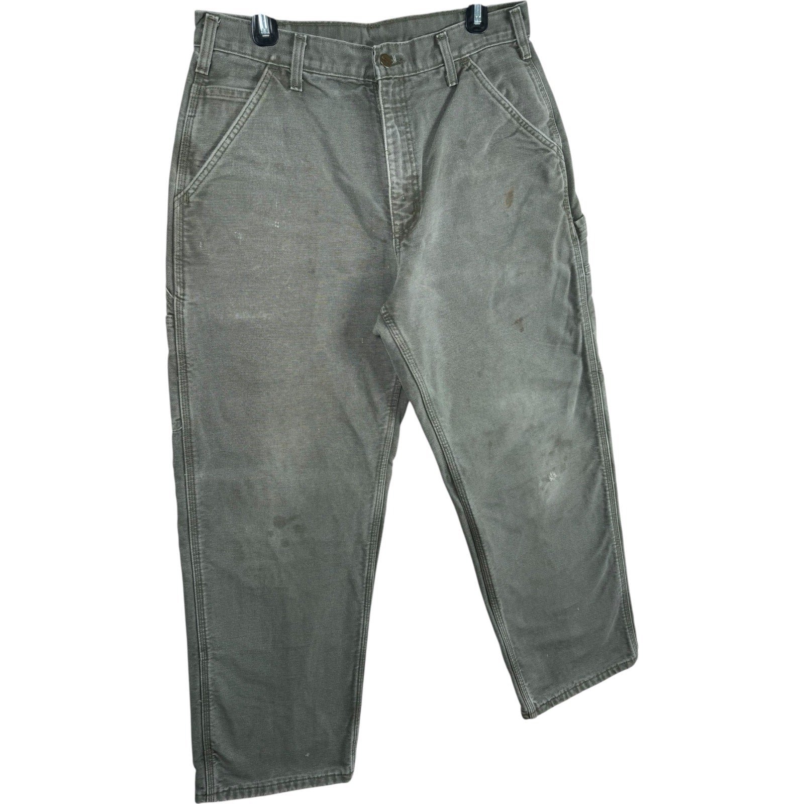 Vintage Carhartt Carpenter Canvas Work Pants 33