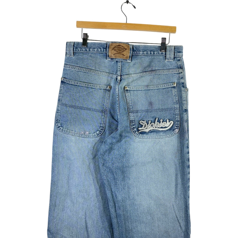 Vintage Dickies Wide Leg Denim Jeans 34 x 31