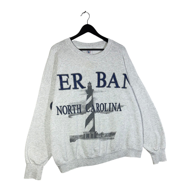 Vintage North Carolina Light House Pullover Sweatshirt