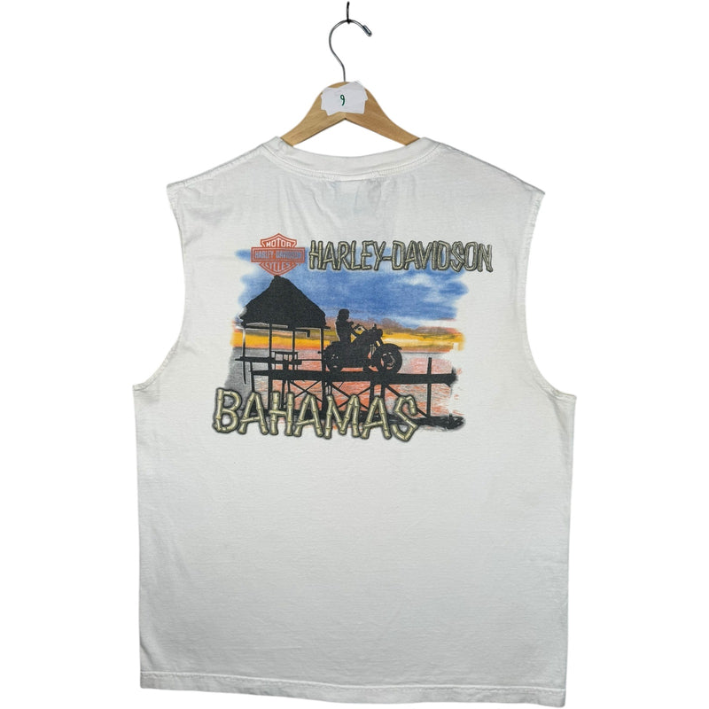 Vintage Harley Davidson Bahamas Tank Muscle Tee