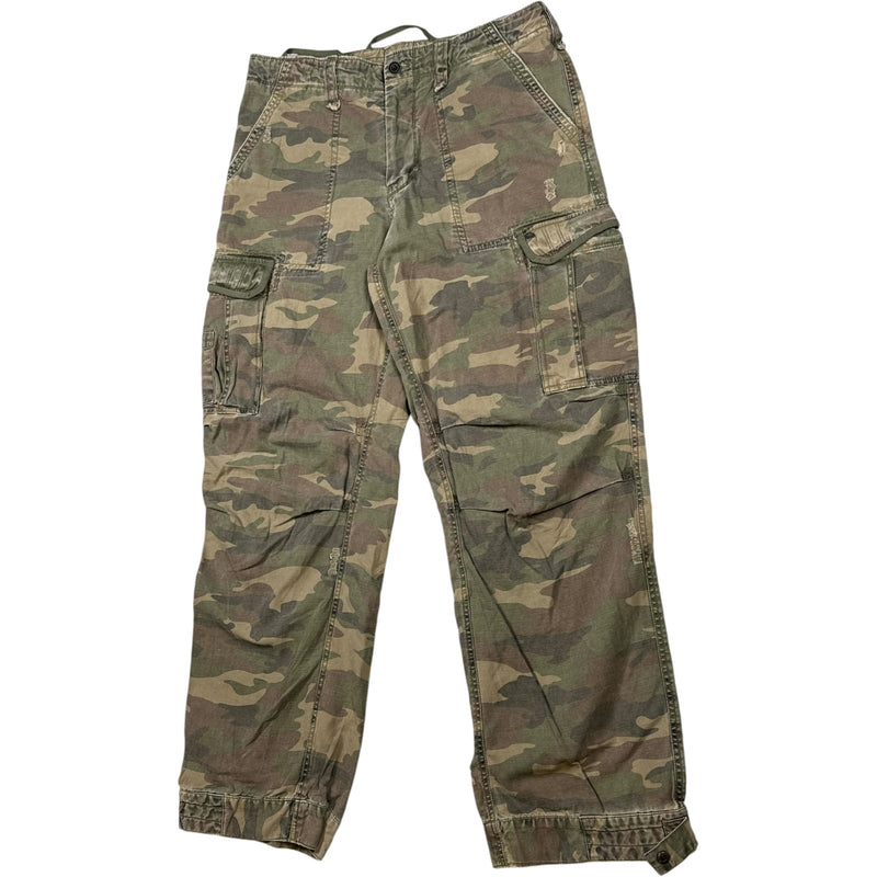 Vintage Industry Supply Co Camo Cargo Pants 36