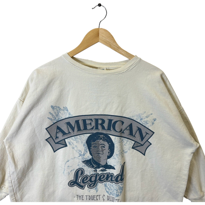 Vintage "American Legend" Spellout Short Sleeve Crewneck Medium