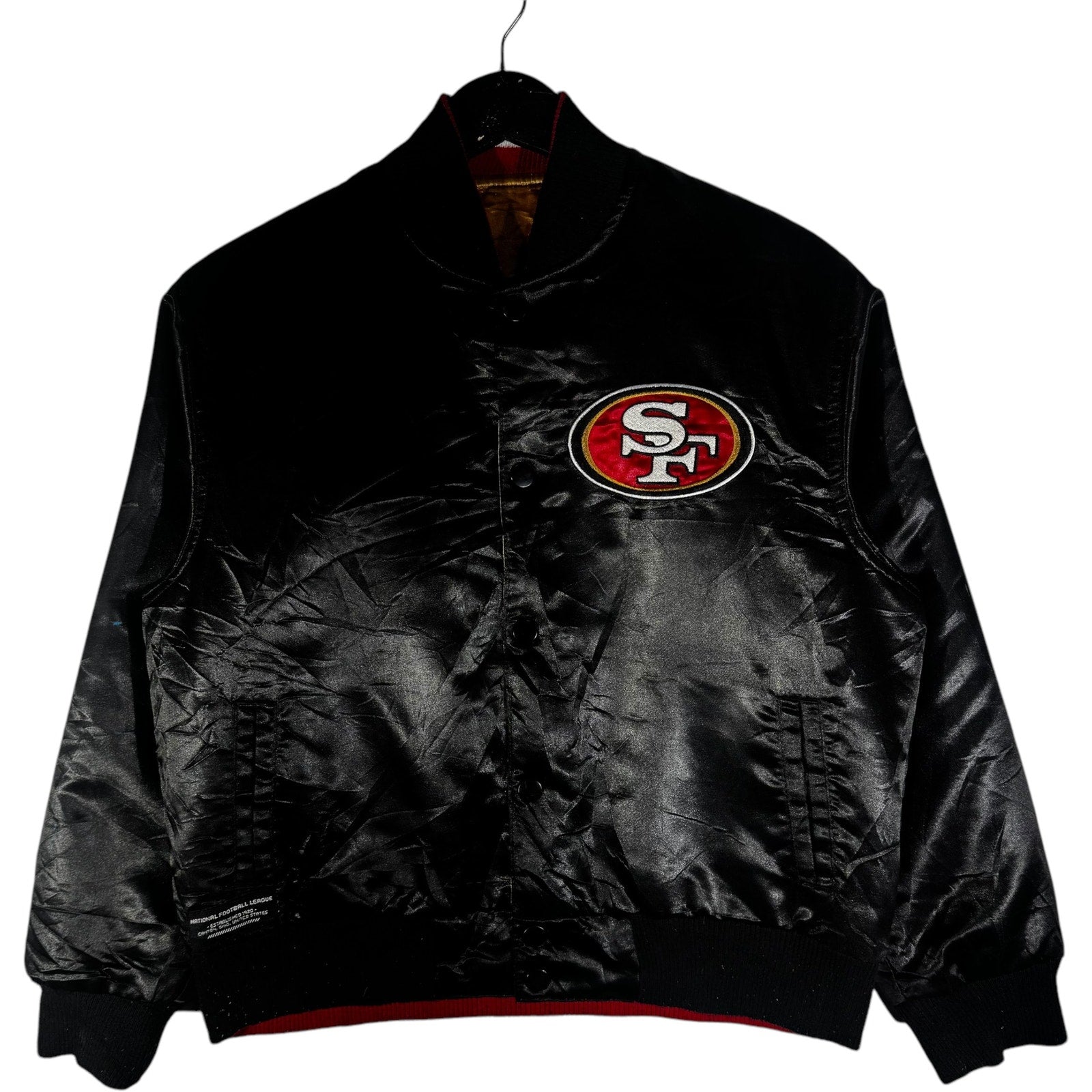 Vintage Youth San Francisco 49ers Reversible Satin Jacket