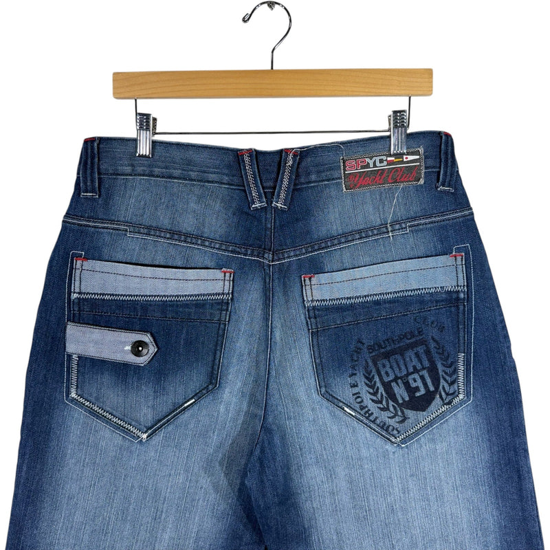 Vintage Y2K South Pole Denim Shorts 34x13
