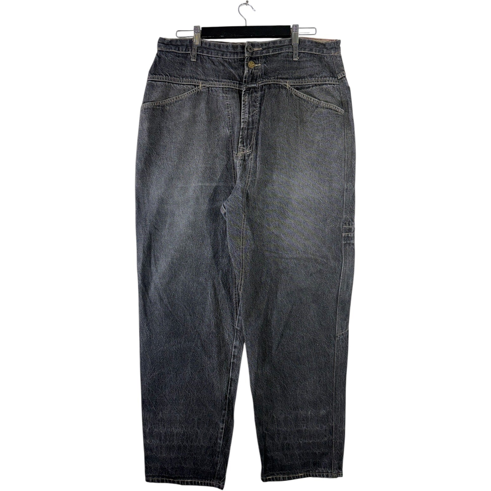 Vintage Marithé+François Girbaud Denim Cargo Pants 38x31