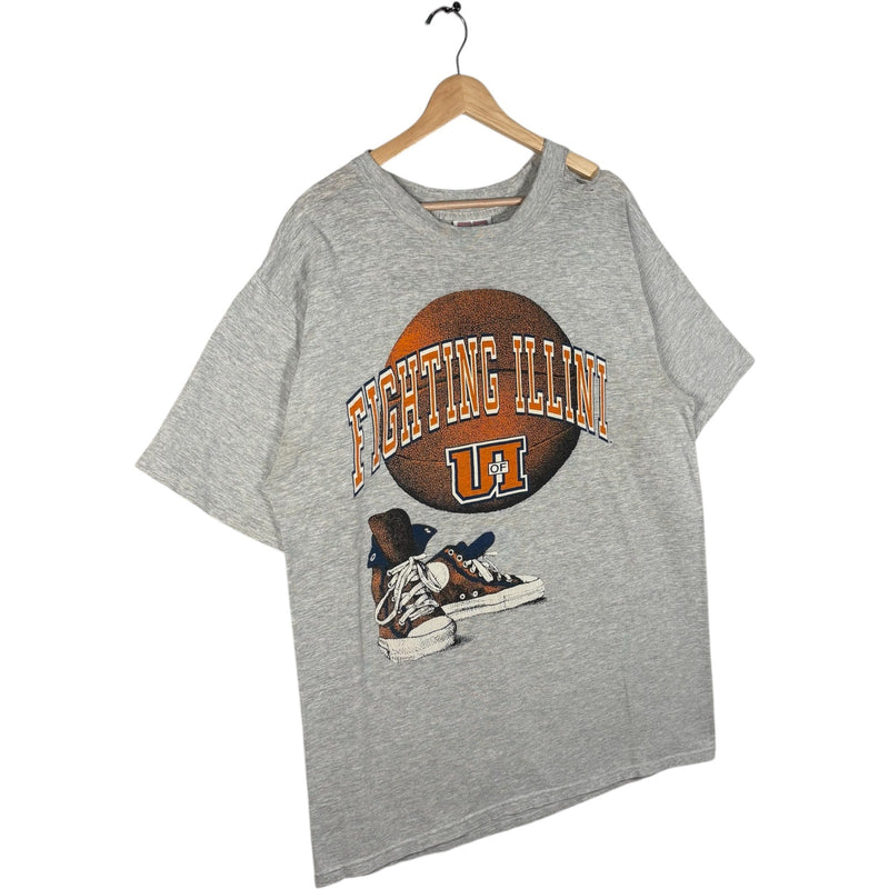 Vintage University Of Illinois Basketball University Tee