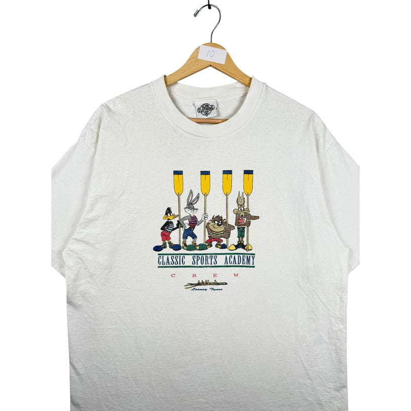 Vintage Looney Tunes Classic Sports Academy Crew T-Shirt