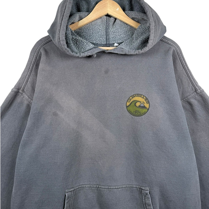Vintage Quiksilver 1970 Surf Logo Hoodie