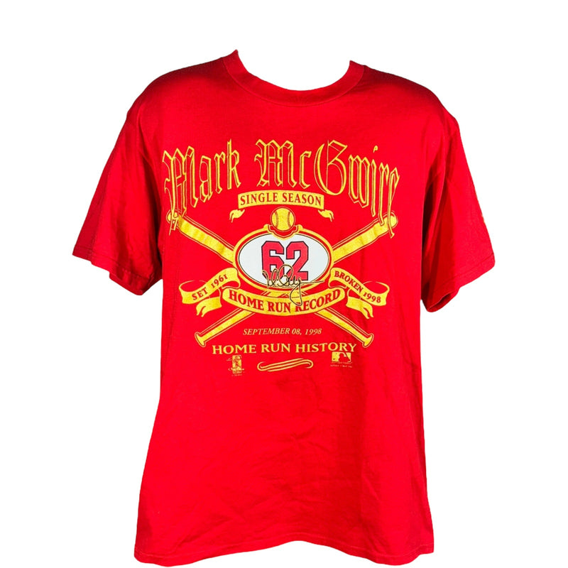 Vintage Mark McGwire "Home Run History" Tee