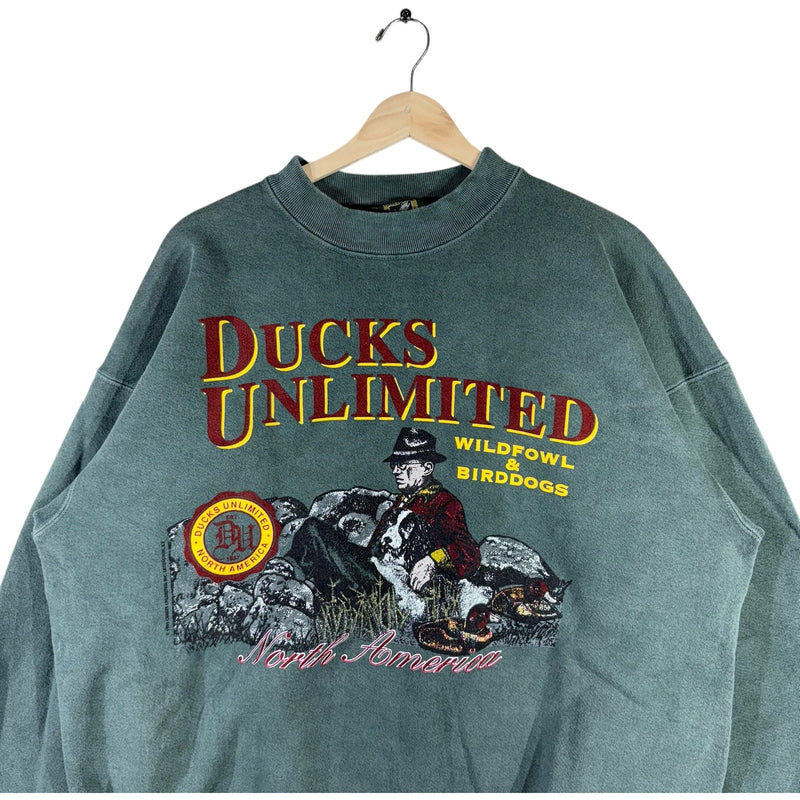 Vintage Ducks Unlimited Spellout Crewneck