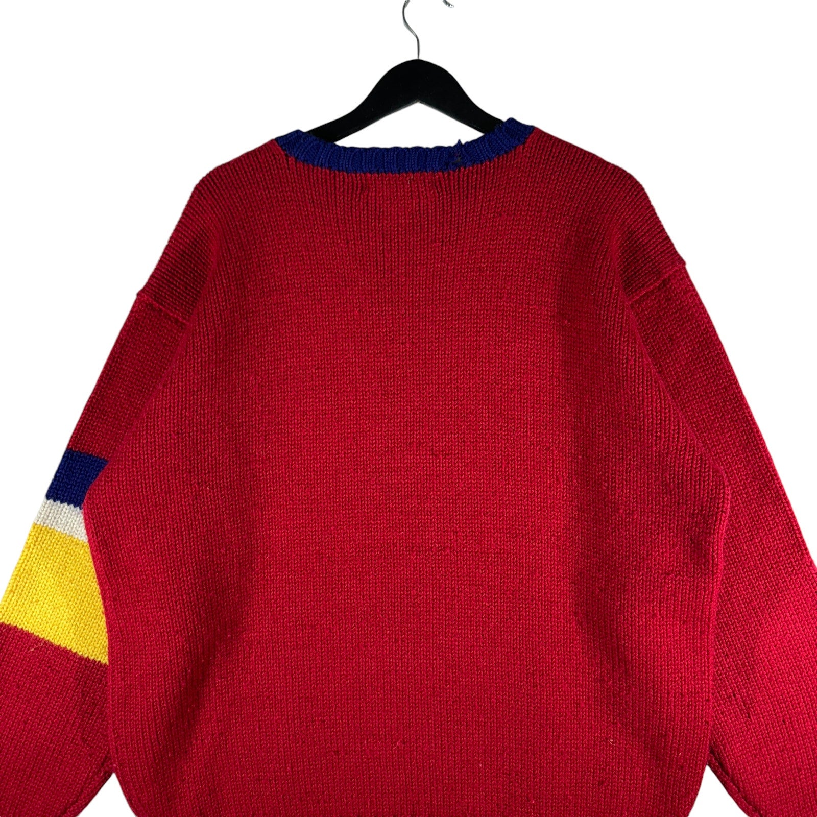 Vintage Polo Ralph Lauren Nautical Flag Wool Sweater 90s