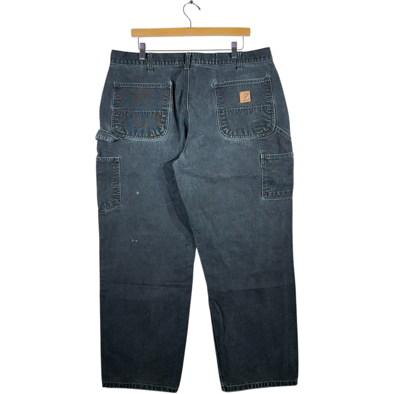 Vintage Carhartt Wide Leg Denim Carpenter Jeans 38 x 29