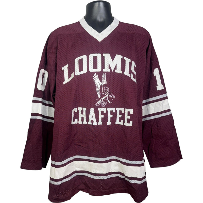 Vintage Champion Loomis Chaffee Hockey Jersey 80s