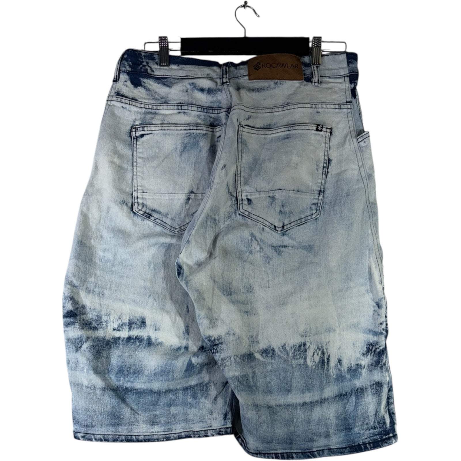 Vintage Rocawear Acid Wash Denim Shorts 34