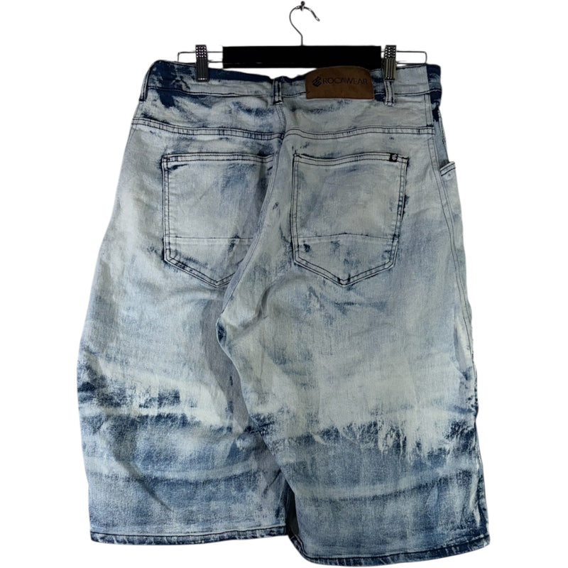 Vintage Rocawear Acid Wash Denim Shorts 34