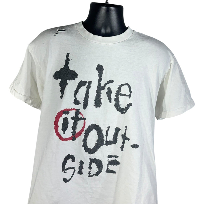 Vintage Nike "Take It Outside" Tee