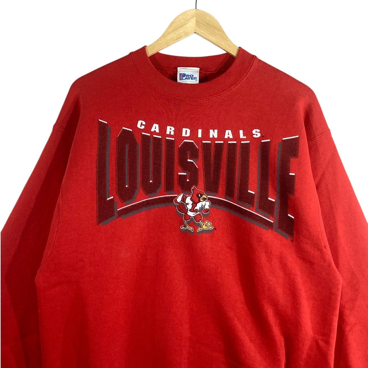 Vintage University of Louisville Cardinals Crewneck