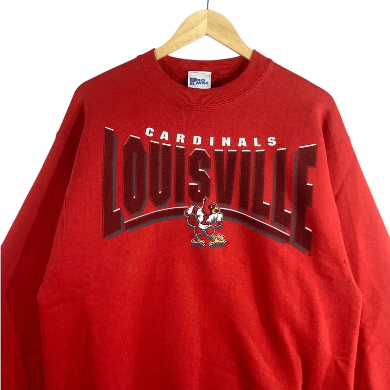 Vintage University of Louisville Cardinals Crewneck