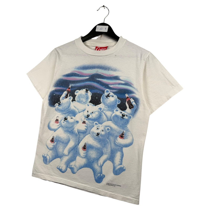 Vintage Coke Coca-Cola Polar Bears Graphic T-Shirt