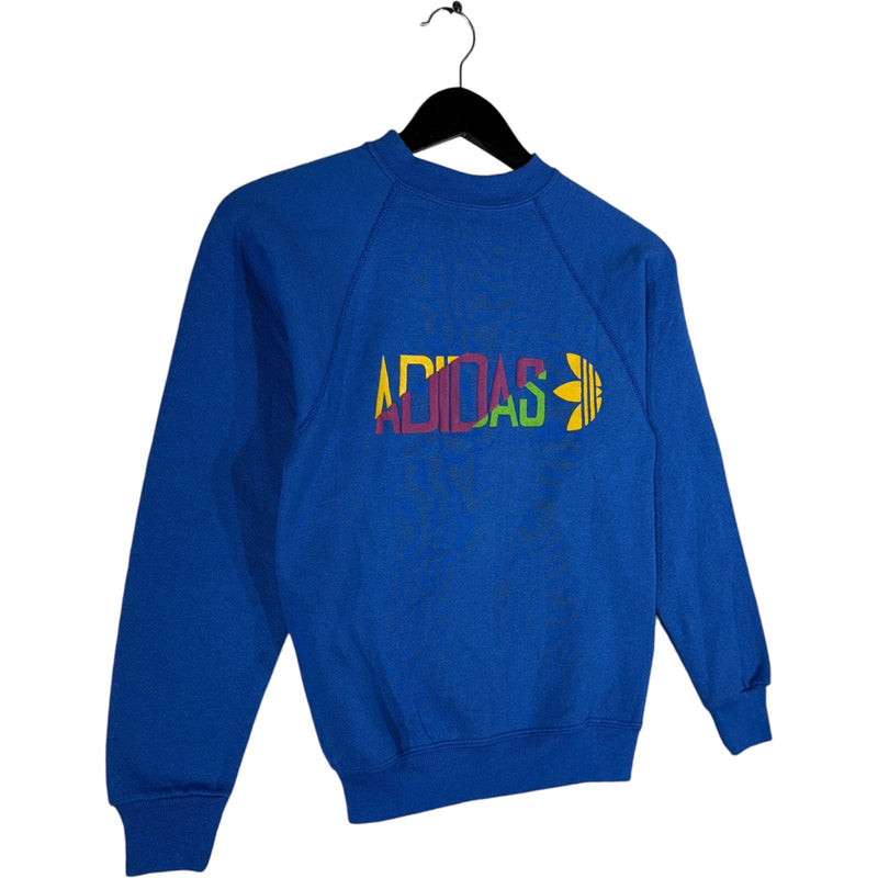 Vintage Youth Adidas Spell Out Crewneck