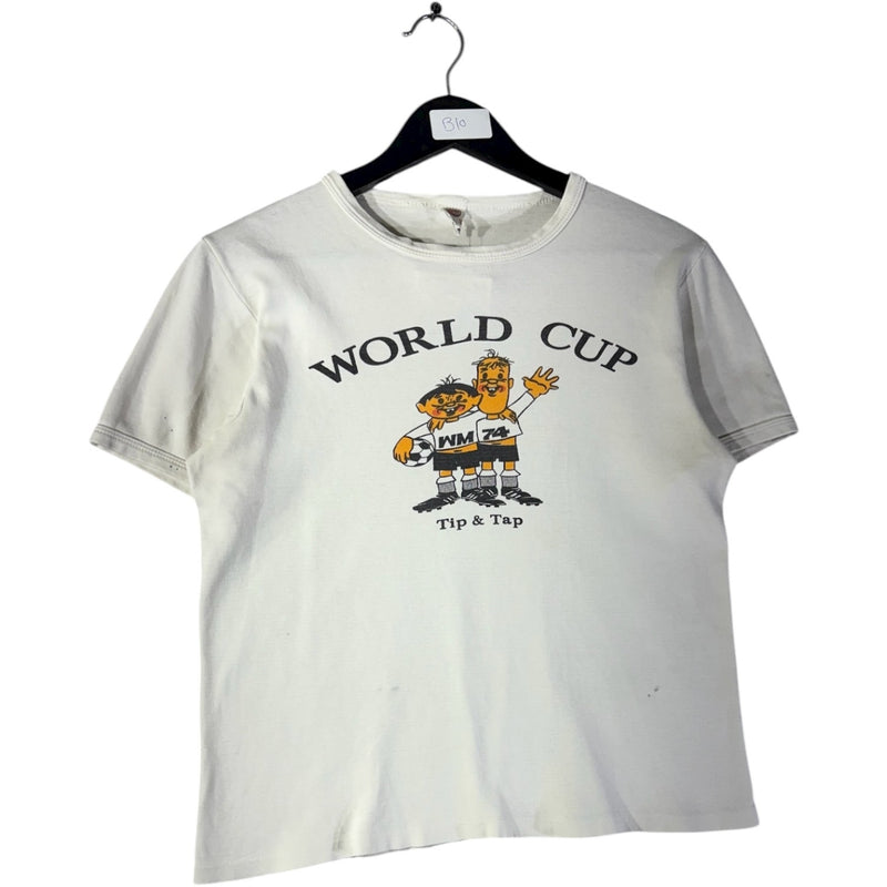 Vintage World Cup Football Graphic T-Shirt