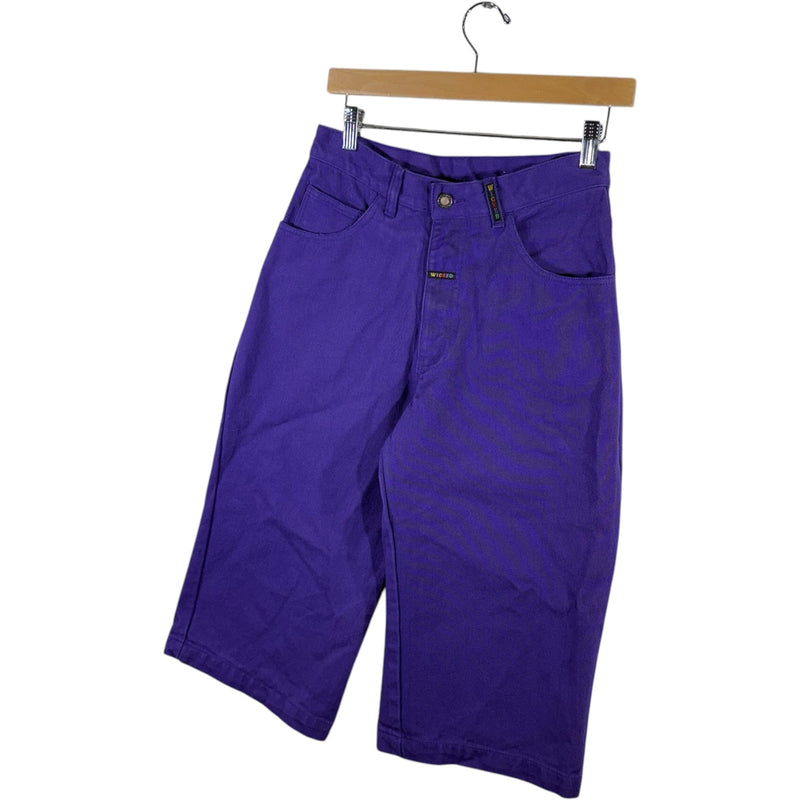 Vintage Wicked Purple Denim Shorts 29