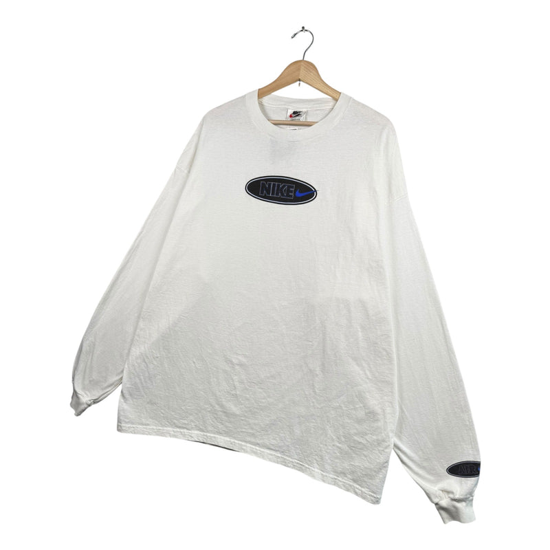 Vintage Nike Air Oval Logo Embroidered Long Sleeve T-Shirt