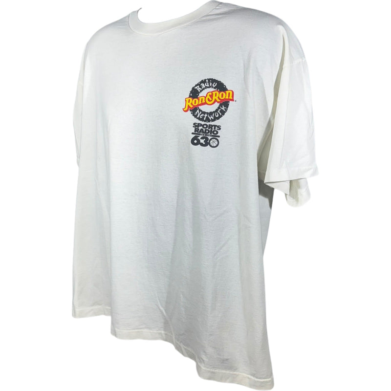 Vintage Ron & Ron Sports Radio Road Trip Back Print Tee