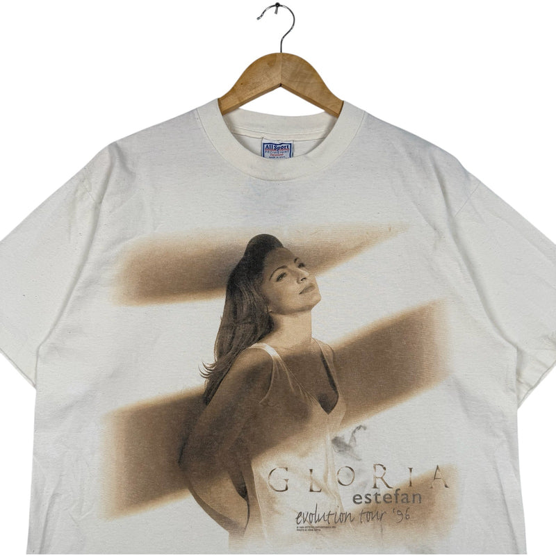 Vintage Gloria Estefan Evolution Tour Tee 1996